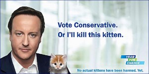 Cameron kill kitten